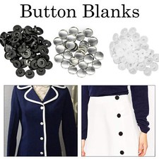50/100Pcs Self Cover Buttons