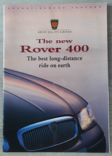 Rover 400 Launch Brochure 1995