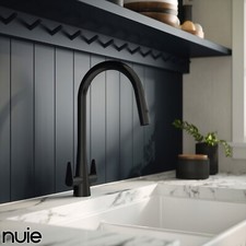 Nuie Samir Mono Black Kitchen