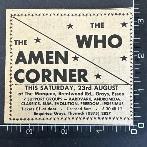 The who amen corner - amen, marquee