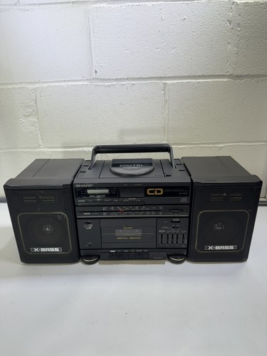 Sharp cd55e vintage boom - sharp,