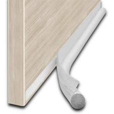 Door Draft Excluder Bottom Seal Strip Guard Sealer Stopper Wind Sweep Blocker.UK