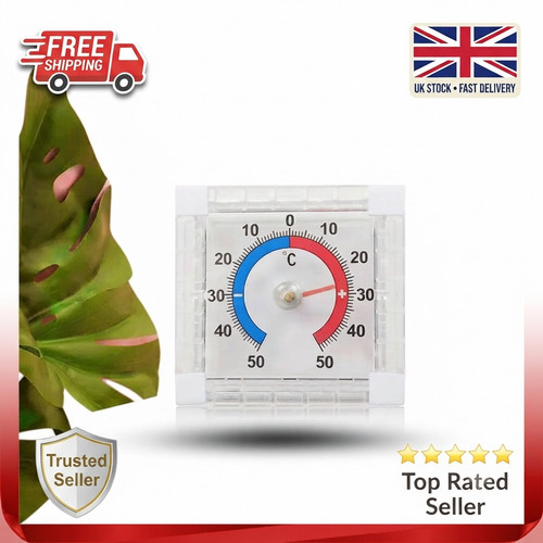 Window dial thermometer - dial, indoor