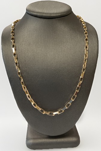 9ct yellow gold faceted - ,
