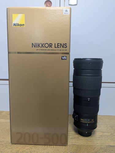 Nikon nikkor 200 500mm - nikon,