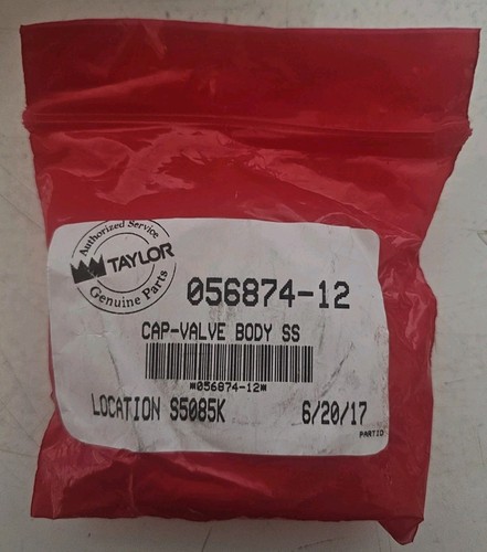 Taylor 056874 cap valve - cap,,