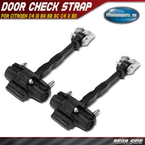 Rear door check strap - door, for