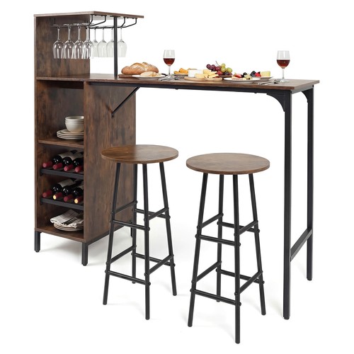 3pcs bar table - table, chairs