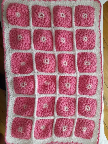 Hand crocheted knitted dolls - hand,