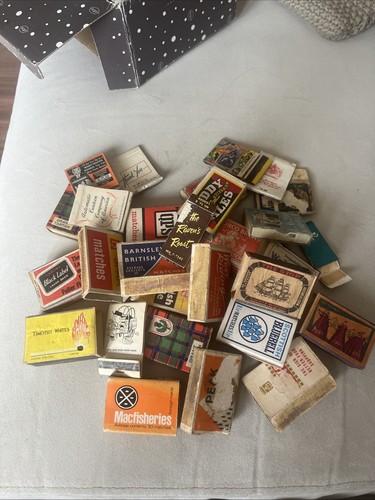 Vintage british matchbox - vintage,