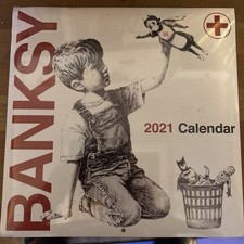 Sealed 2021 BANKSY CALENDER