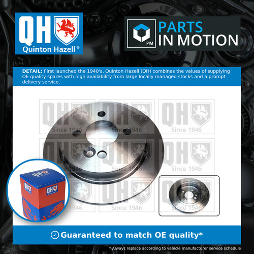 Brake discs pair solid fits - solid,