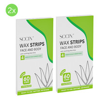 2x Ready to Use Wax Strips for