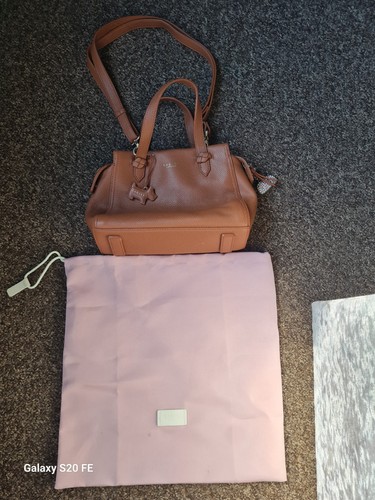 Radley tan grab bag with - radley,