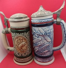 Pair Of Vintage Ceramarte Beer