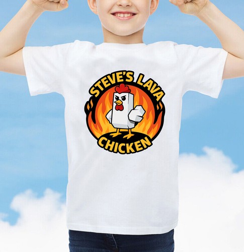 Steve lava chicken shirt - lava, t-shirt