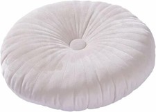 Velvet Round Throw Pillow – Small Decorative Cushion for Couch, Bed, Floor