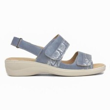 Softlites Womens Sandals Blue