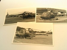 6x PHOTO Army AAC Westland Bell 47 Sioux XT504 550 804 + Scout XV121 XW280 XW613
