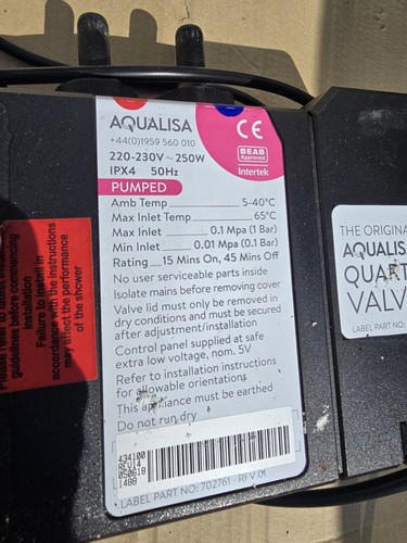 Aqualisa quartz smart - aqualisa,