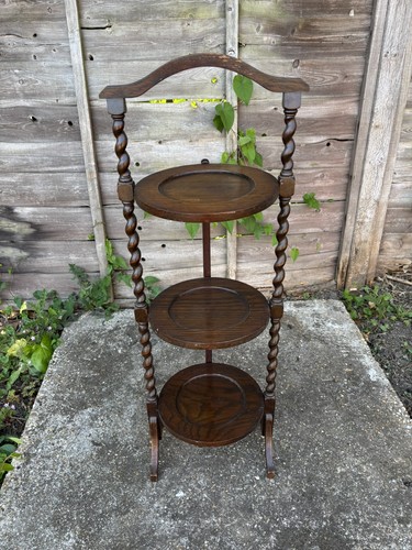 Vintage folding cake stand - vintage,