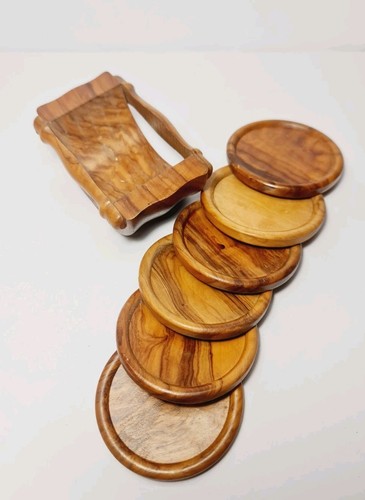 Set vintage round natural - round,