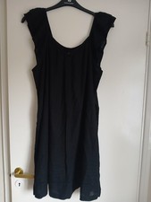 Next Black Linen Dress Size 18