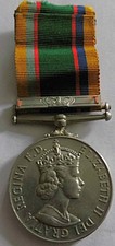 Eiir cadet forces medal with - forces,