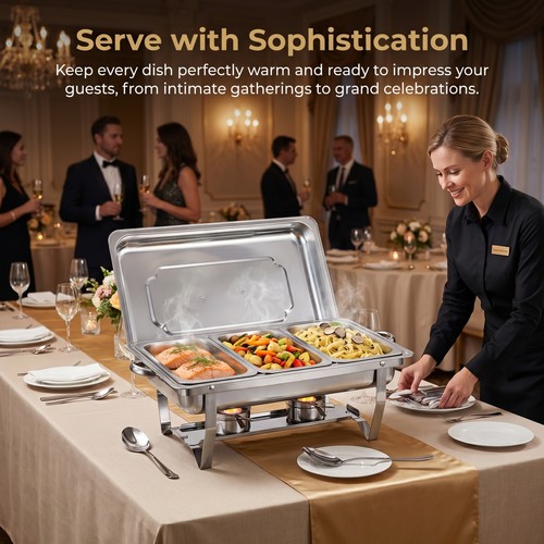 Pack chafer chafing dish - 3,