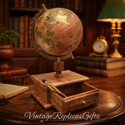 Vintage spinning world - 8”,