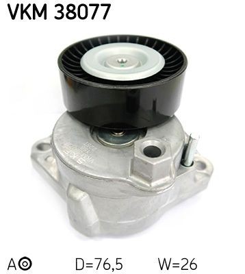 Vkm38077 belt tensioner - belt,