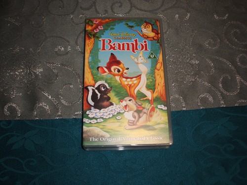 Bambi vhs walt - bambi, ...vhs......walt