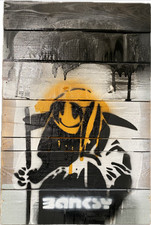 Original Banksy Graffiti Art