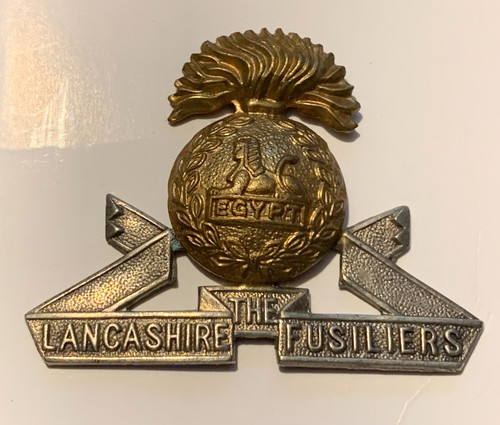 Lancashire fusiliers cap - cap, badge