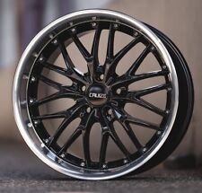 18" Black 190 Alloy Wheels Fits Vw T5 T6 T28 T30 T32 Van Camper Mini Bus Crew