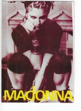 Music Postcard Madonna