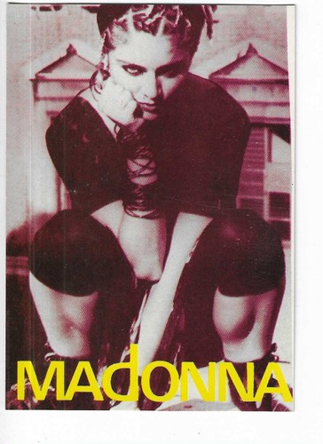 Music postcard madonna - music,