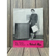 Vintage Richard Allan High Fidelity Reflex Enclosures Brochure