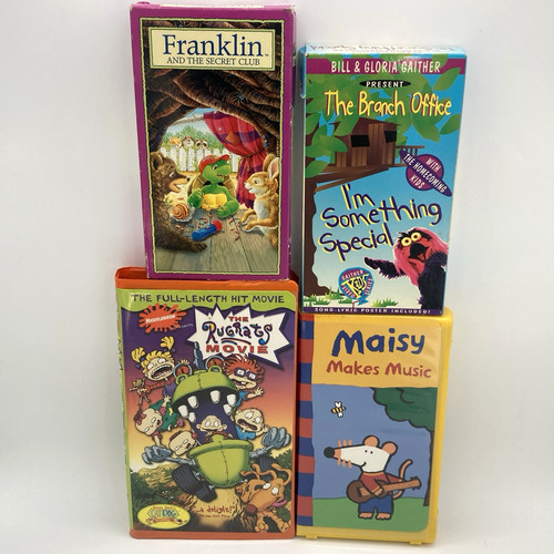 Mixed lot vhs kids tapes - mixed,