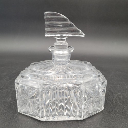 Vintage large art deco clear - large,