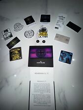 Rare Real Stone Island Classic Magenta Badge + 2 Buttons + Rare Accessories ✅