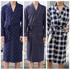 Mens Bathrobe Luxury Soft
