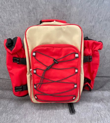 Red person picnic set travel - red,