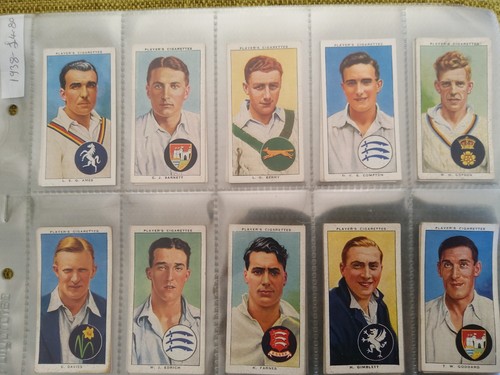 1938 complete set players - set,