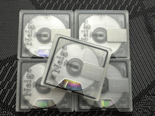 Rare sony neige minidisc - sony,
