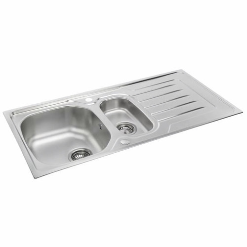 Stainless steel kitchen - kitchen, sink