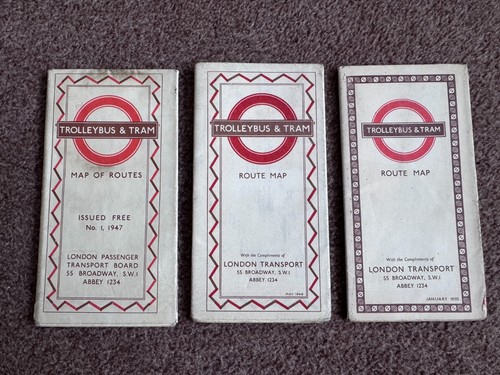 London trolleybus tram - x, &