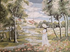 Lge Completed Vintage French