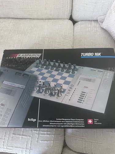 Scisys kasparov chess computer - kasparov,