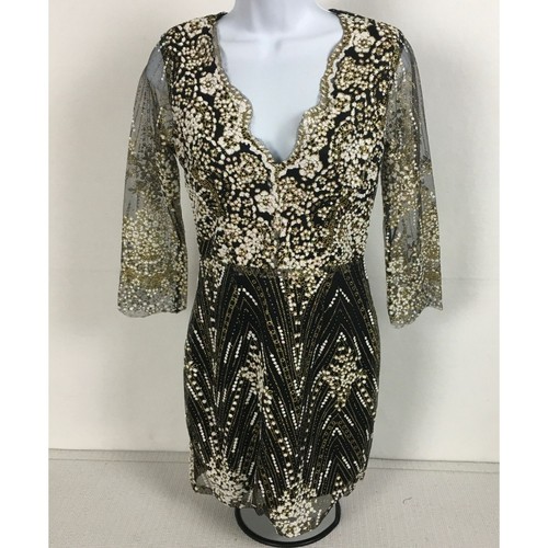 Luxxel dress size - s, scalloped